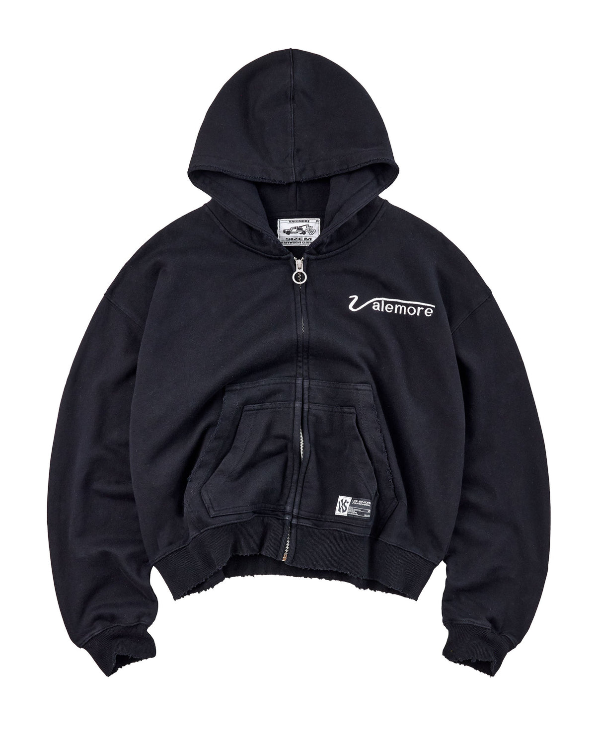 VALEMORE CLASSIC ZIP UP [BLACK]