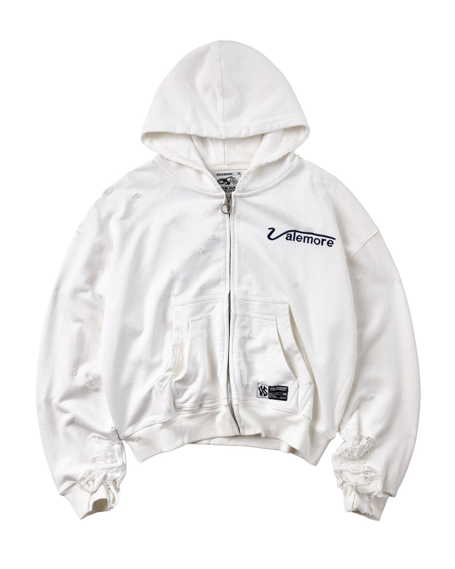 VALEMORE CLASSIC ZIP UP [WHITE]