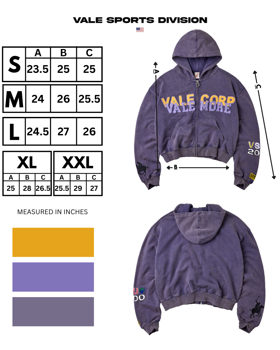 NAVY CORP ZIP UP